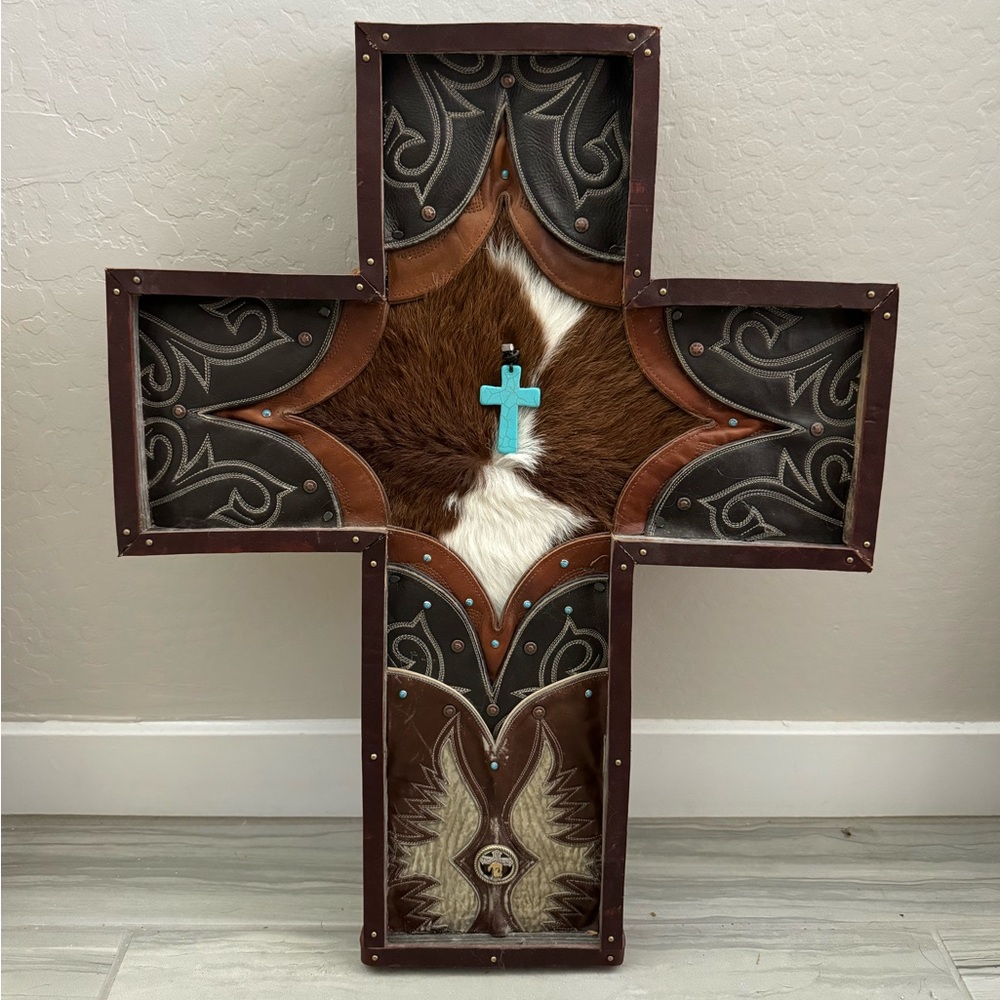 Handmade western cross